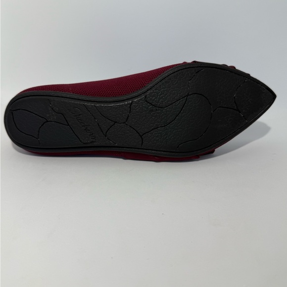 Skechers Women’s Cleo Point Classy Flats with Bowl Size 6 Burgundy/Dark Red - Picture 8 of 9